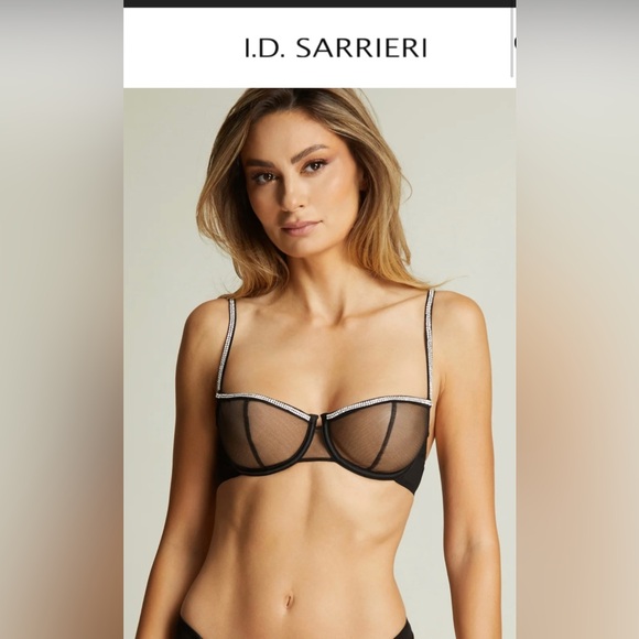 I.D Sarrieri Dancing in the Moonlight Balconette Bra.34D.BNWT